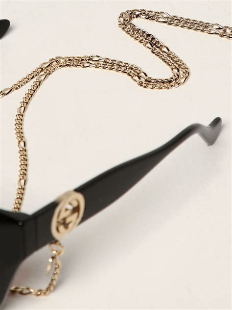 gucci glasses chain women's|Gucci sunglasses unisex.